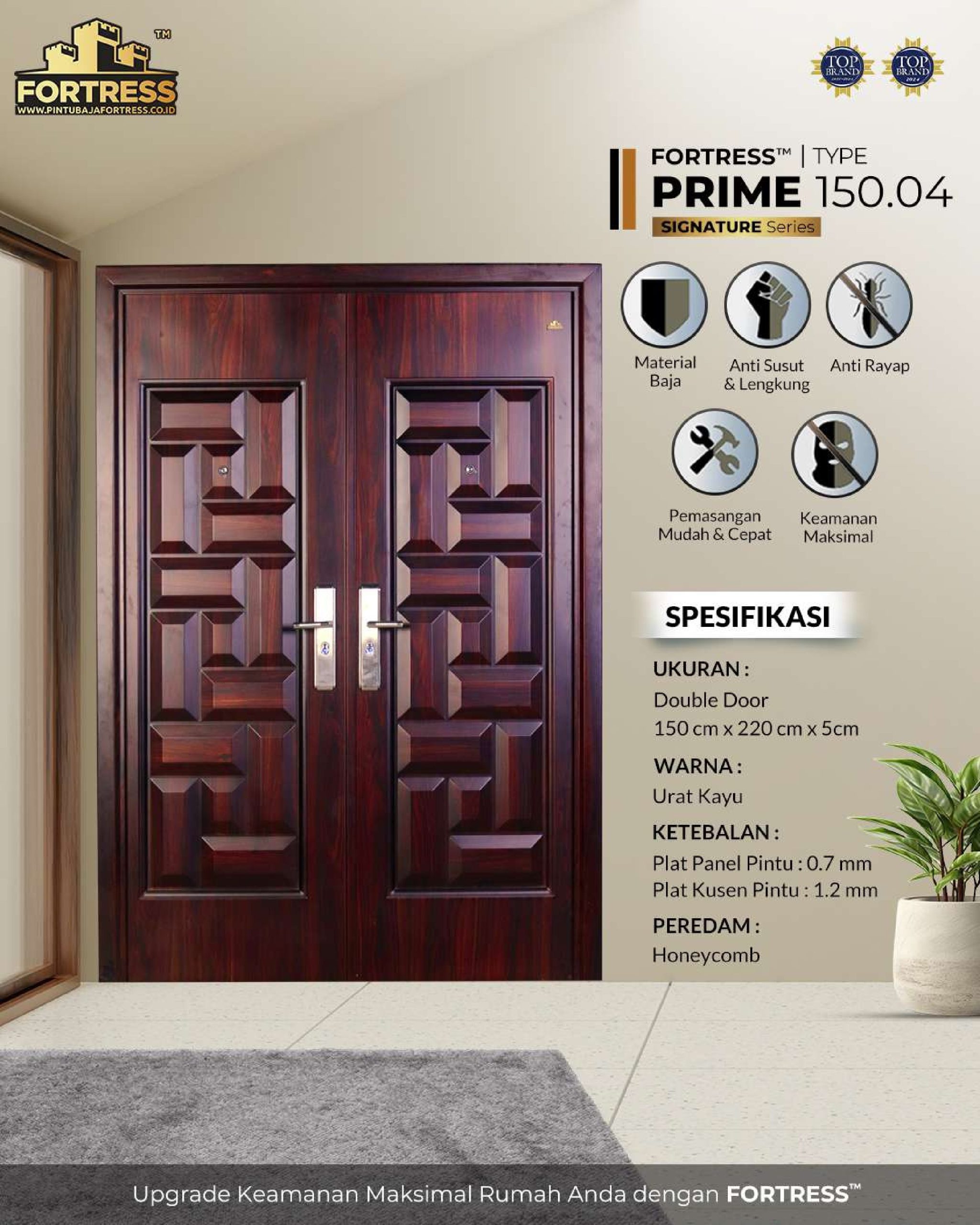 Pintu Baja Fortress Prime 04 - Image 7