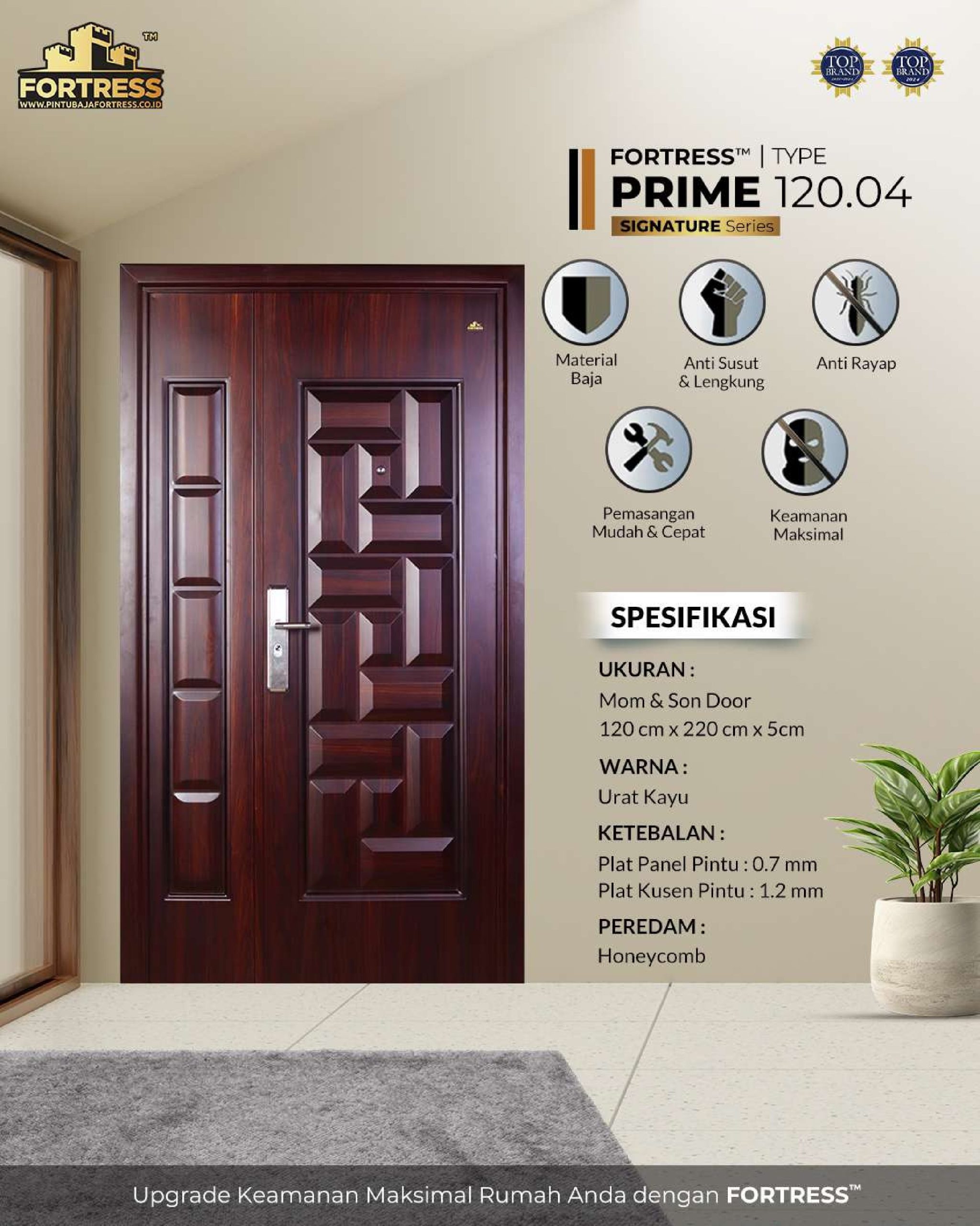 Pintu Baja Fortress Prime 04 - Image 2