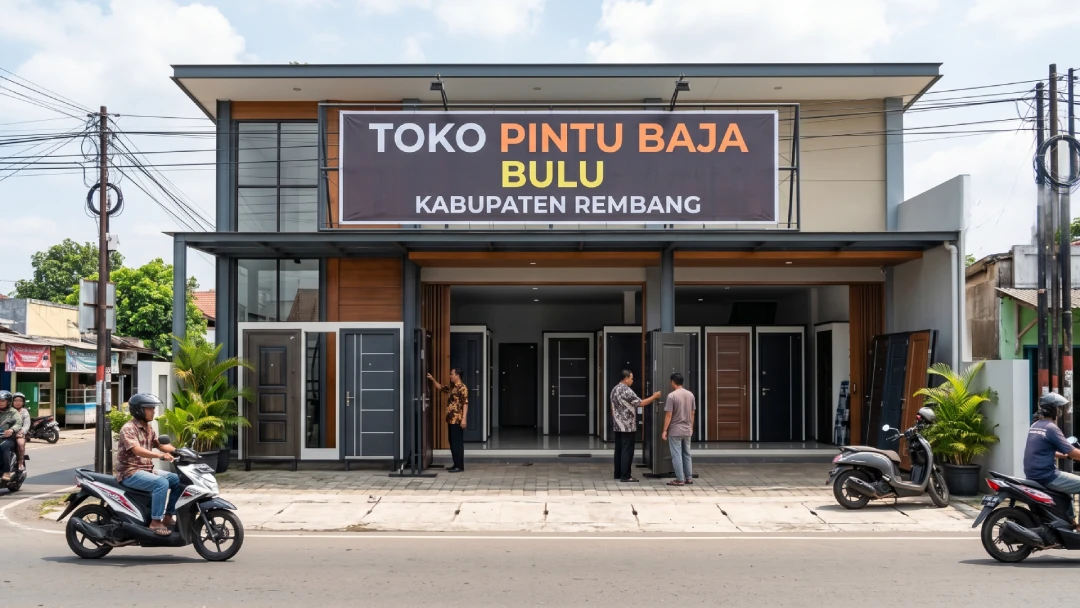 Toko Pintu Baja Bulu KABUPATEN REMBANG