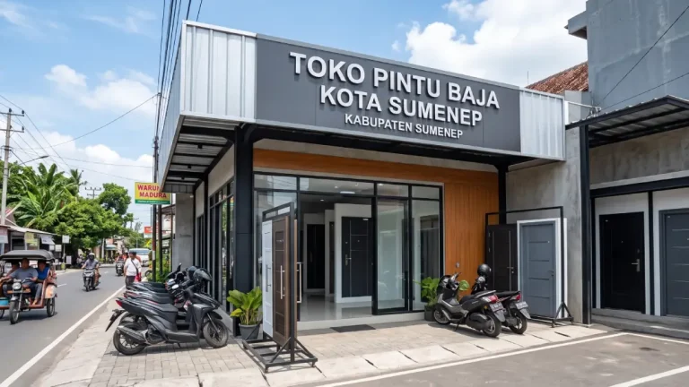 Toko Pintu Baja Kota Sumenep KABUPATEN SUMENEP