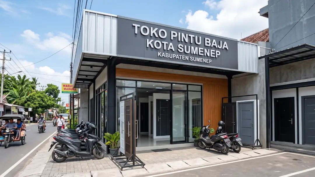 Toko Pintu Baja Kota Sumenep KABUPATEN SUMENEP