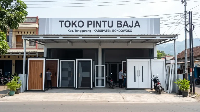 Toko Pintu Baja di kecamatan Tenggarang KABUPATEN BONDOWOSO